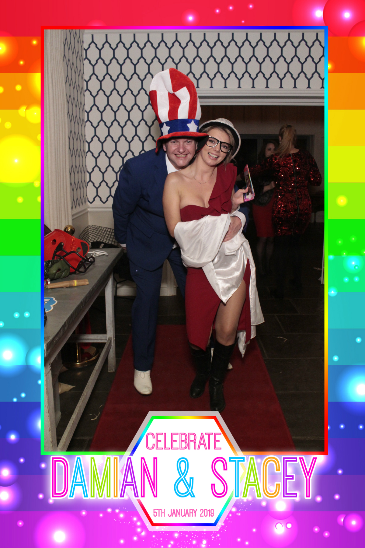 Damian and Stacey's Wedding | View more photos from the event at gallery.myphotoboothexperience.co.uk/u/MyPhotoBoothExperienceLtd/Damian-and-Staceys-Wedding